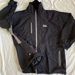 FIRST DOWN mountain jacket zip up windbreaker high neck numerous pockets XXL